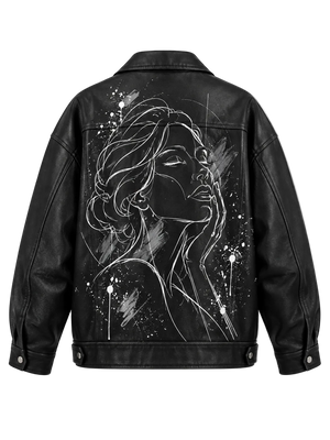 Muse – Handpainted Custom Jacket