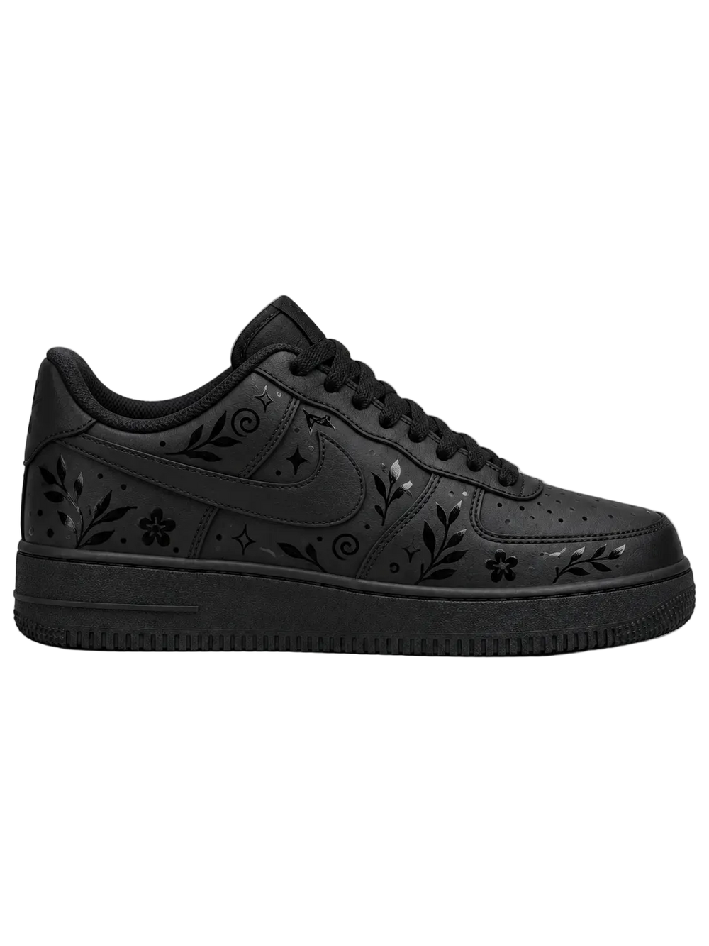 Midnight Florals – Custom Air Force 1