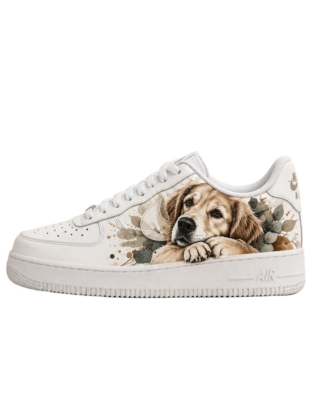 Realistic Pet Portrait – Custom Air Force 1