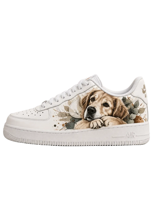Realistic Pet Portrait – Custom Air Force 1