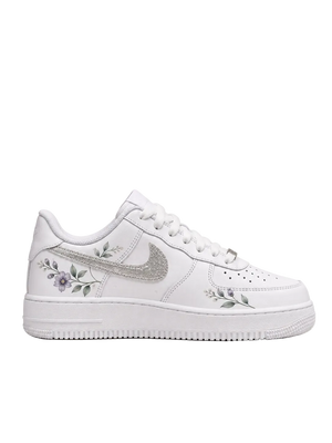 Silver Bloom – Custom Air Force 1