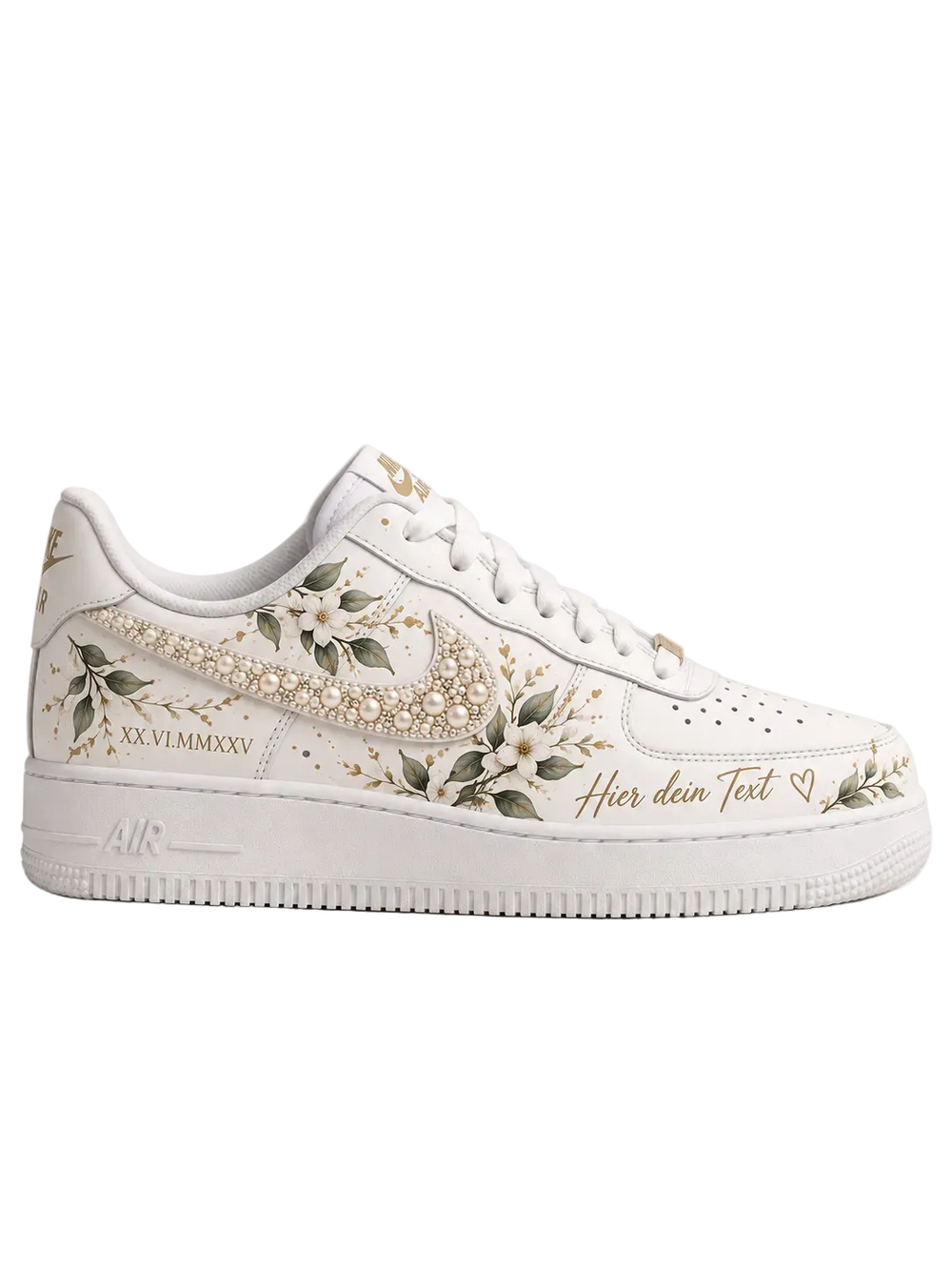 Golden Vows – Custom Air Force 1