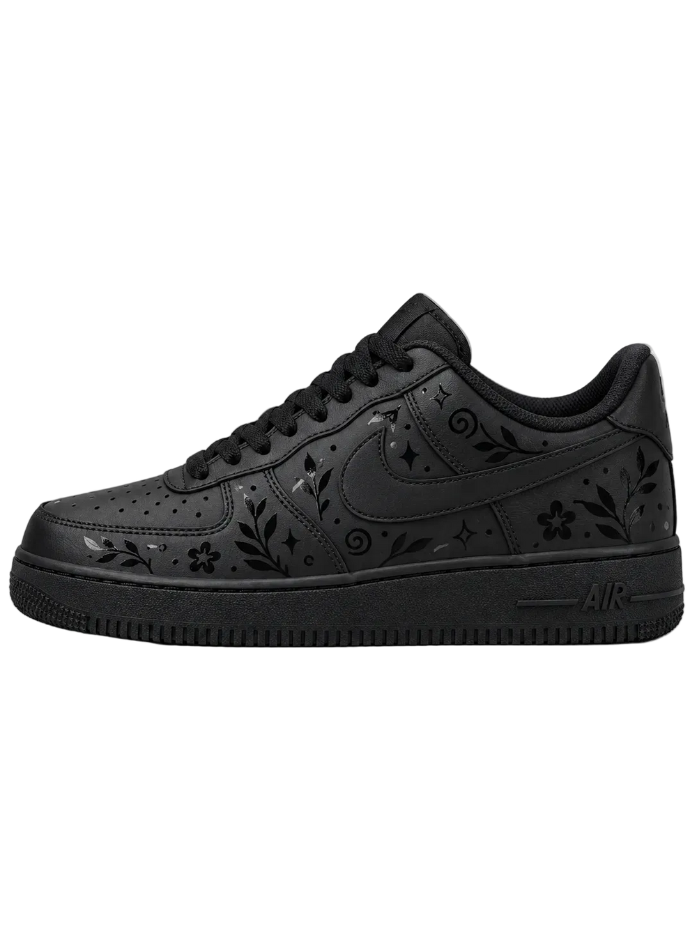 Midnight Florals – Custom Air Force 1