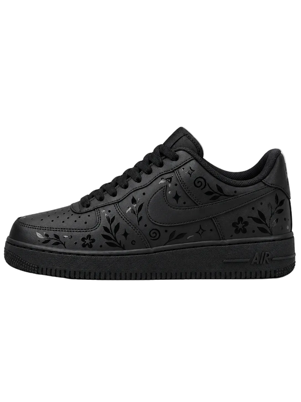 Midnight Florals – Custom Air Force 1