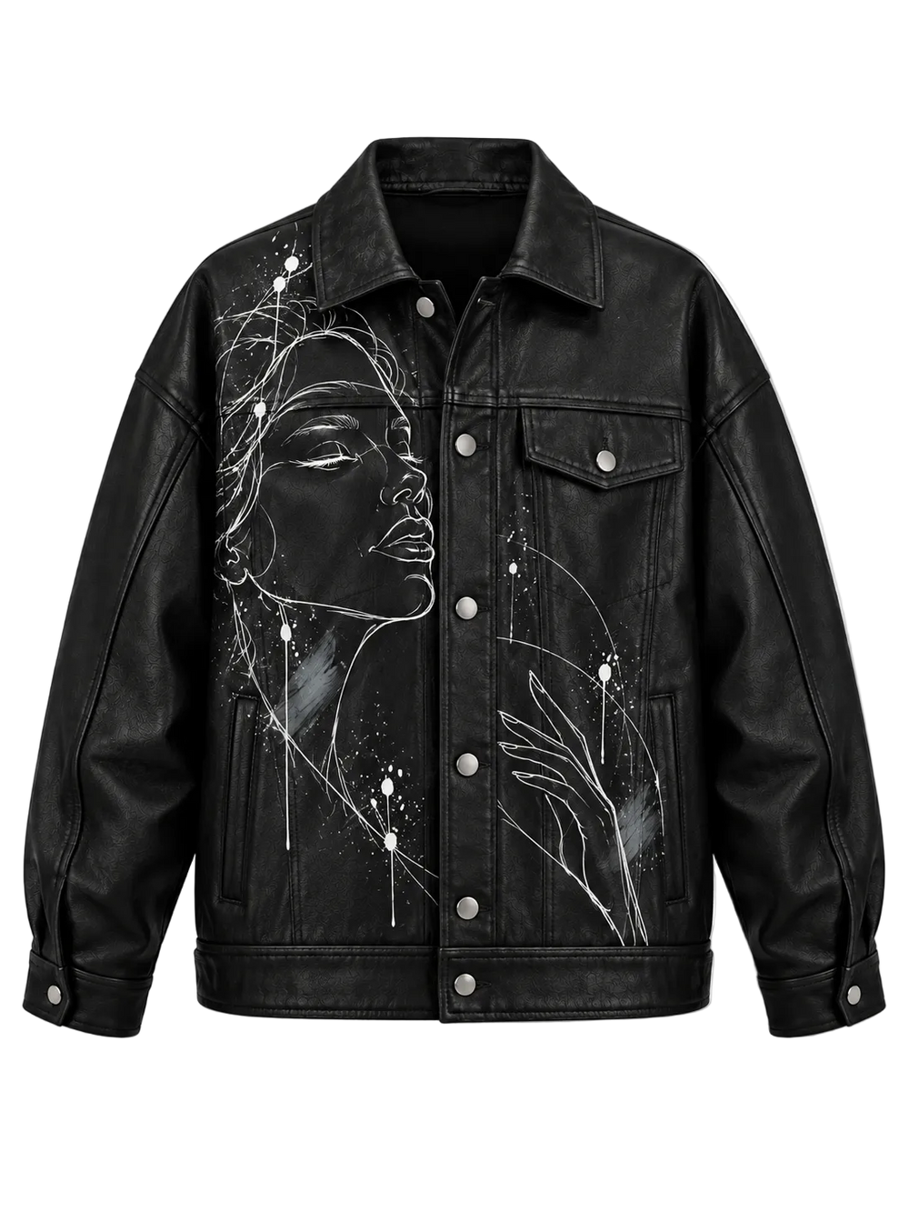 Muse – Handpainted Custom Jacket