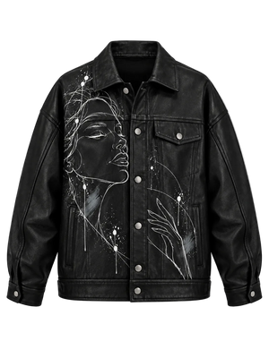 Muse – Handpainted Custom Jacket