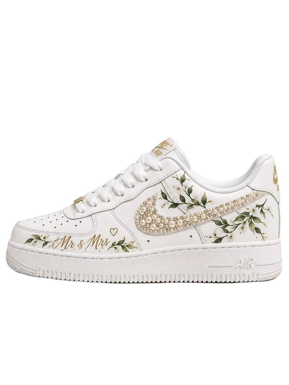 Golden Vows – Custom Air Force 1