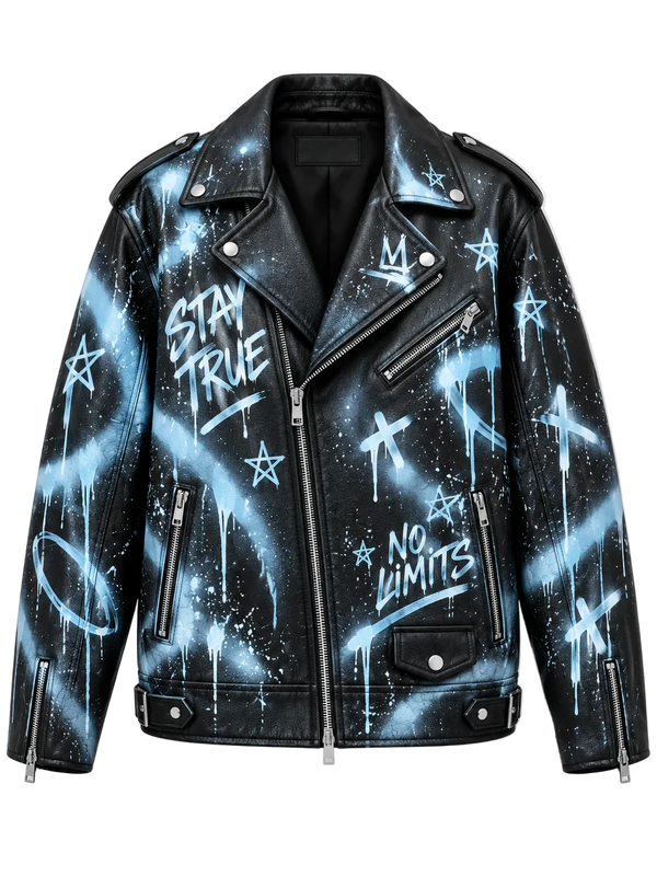 No Rules – Handpainted Custom Jacket